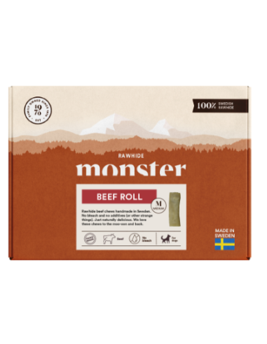 Monster Raw Beef Roll Medium Box 11 st