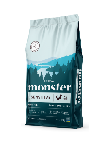 Monster Hund Original Sensitive All Breed Fish 12 kg