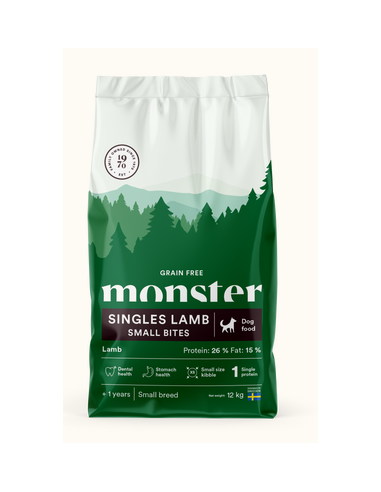 Monster Hund GF Singles Lamb Small Bites 2 kg