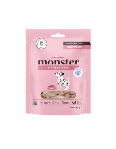 Monster Hund frystorkade treats Beef 45 g