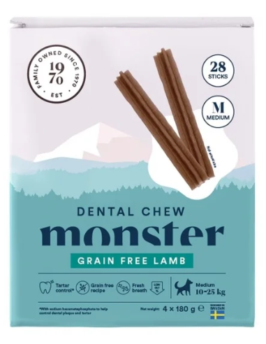 Monster Hund Dental Chew Lamb M Month (28st) 720 g