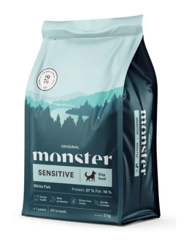 MONSTER DOG ORIG. SENS. WHITE FISH 2 KG