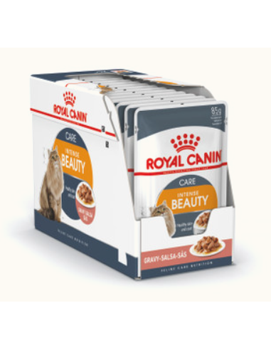 ROYAL CANIN WET INTENSE BEAUTY GRAVY 12x85g