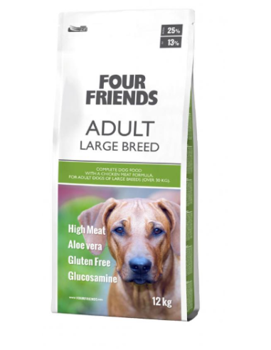FOUR FRIENDS dog adult large breed 12 kg