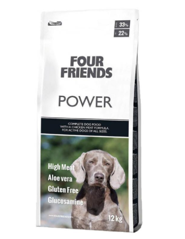 FOUR FRIENDS dog power 12 kg