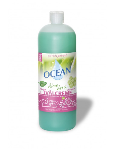 OCEAN TVÅLCREME ALOE VERA 1 L