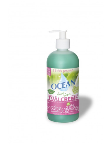 OCEAN TVÅLCREME ALOE VERA 0,5