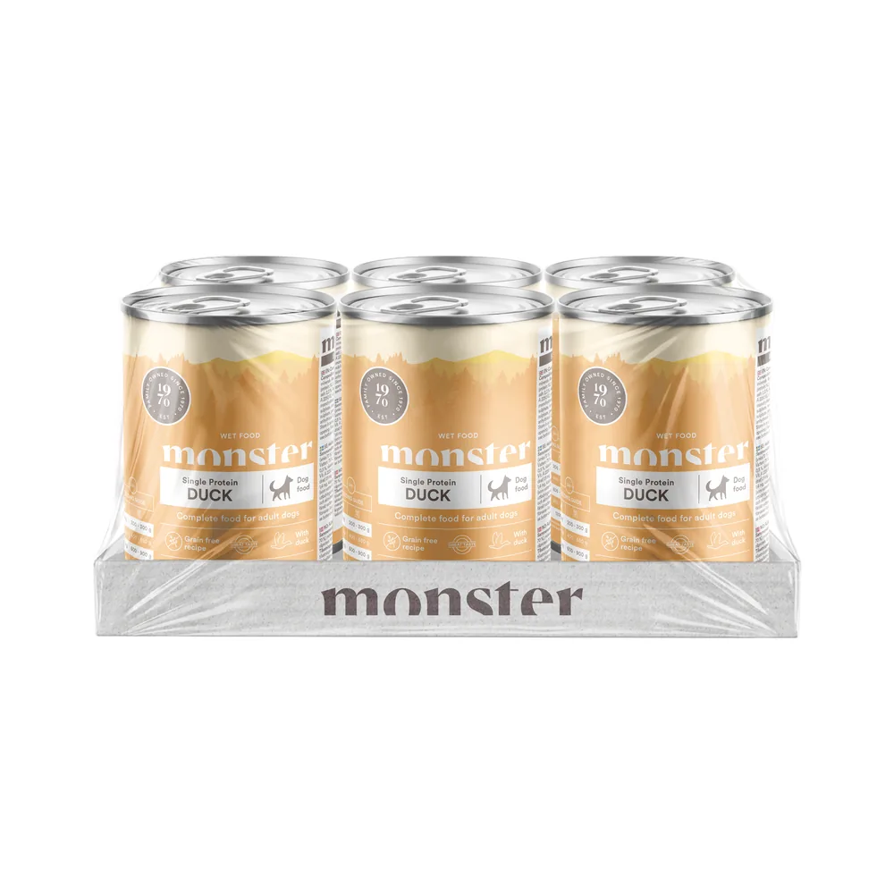 MONSTER DOG SINGLE DUCK BURK 400 g