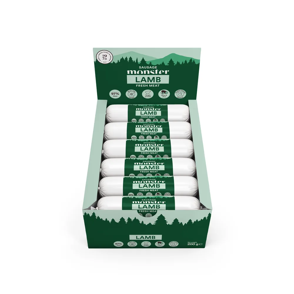 Monster Hund Sausage Lamb 200 g
