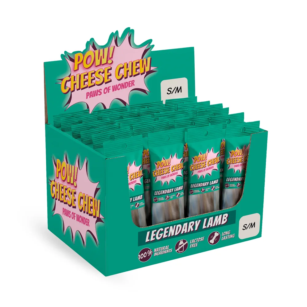 POW Cheese Chew Legendary Lamb S/M