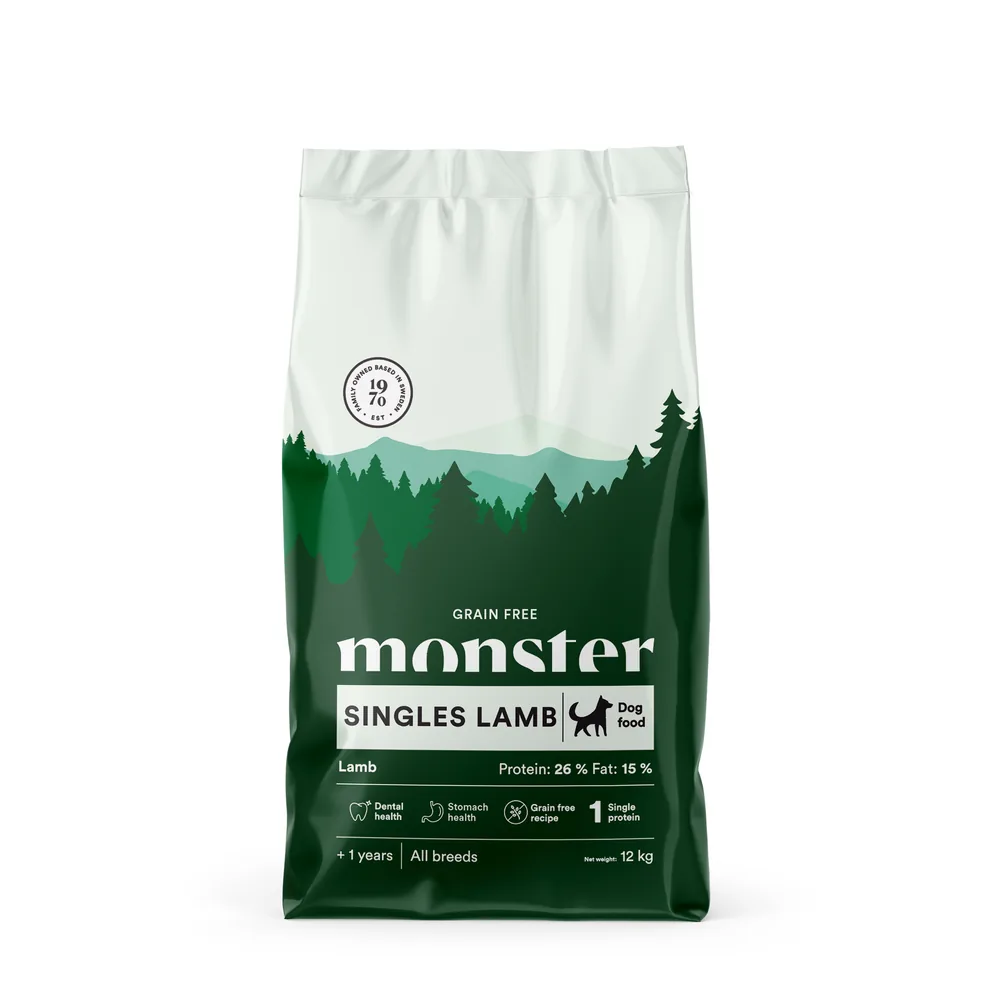 Monster Hund Grain Free Singles Lamb All Breed 12 kg