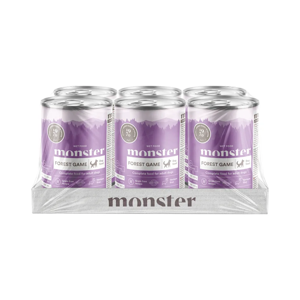 MONSTER DOG MULTI BEEF/CHICK/GAME BURK 400 g