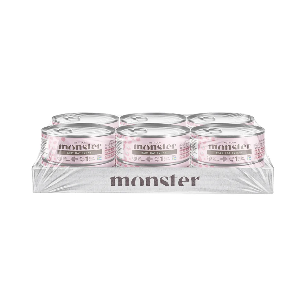 Monster Cat Baby Mousse Burk 100 g
