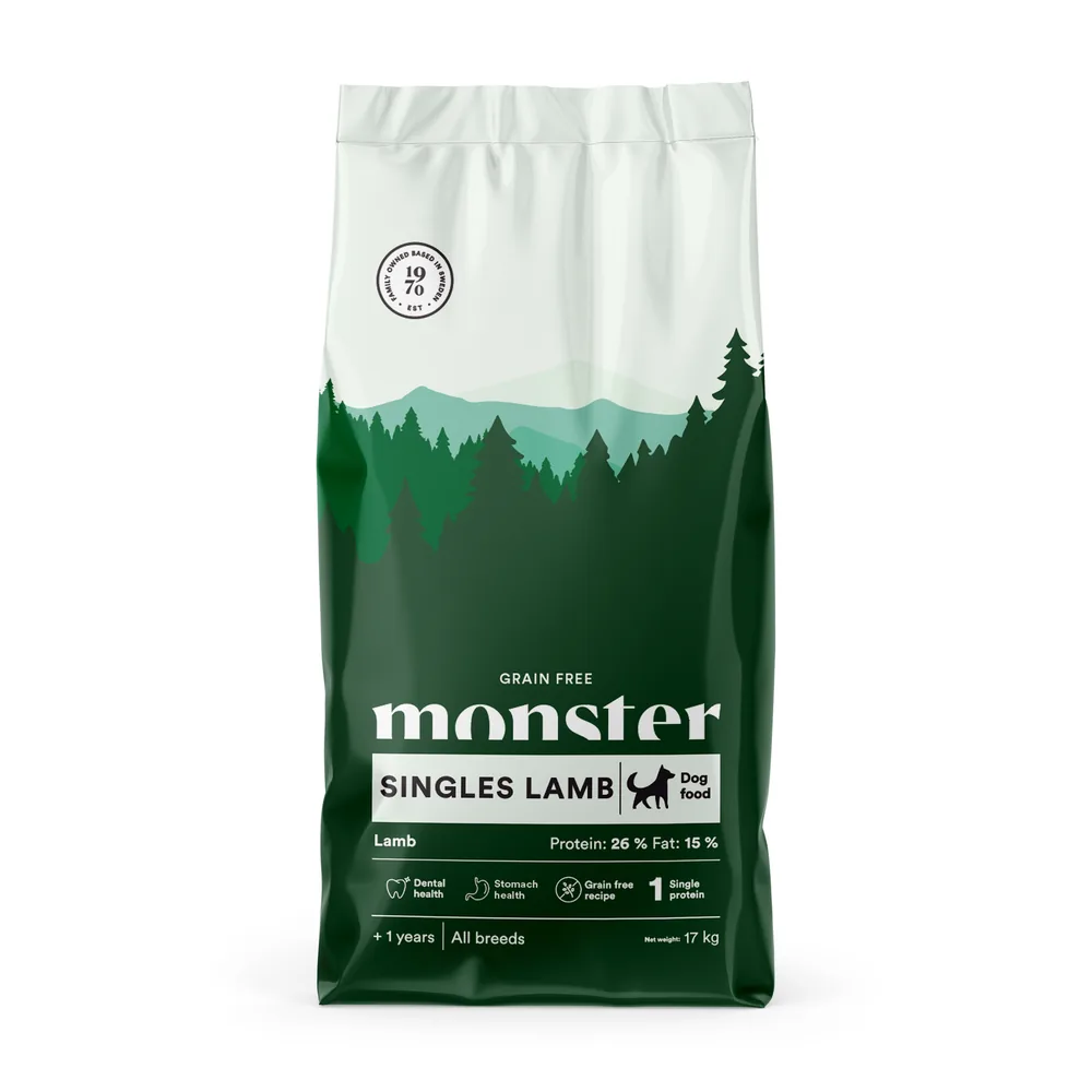 MONSTER SINGLE GF LAMB 17 KG