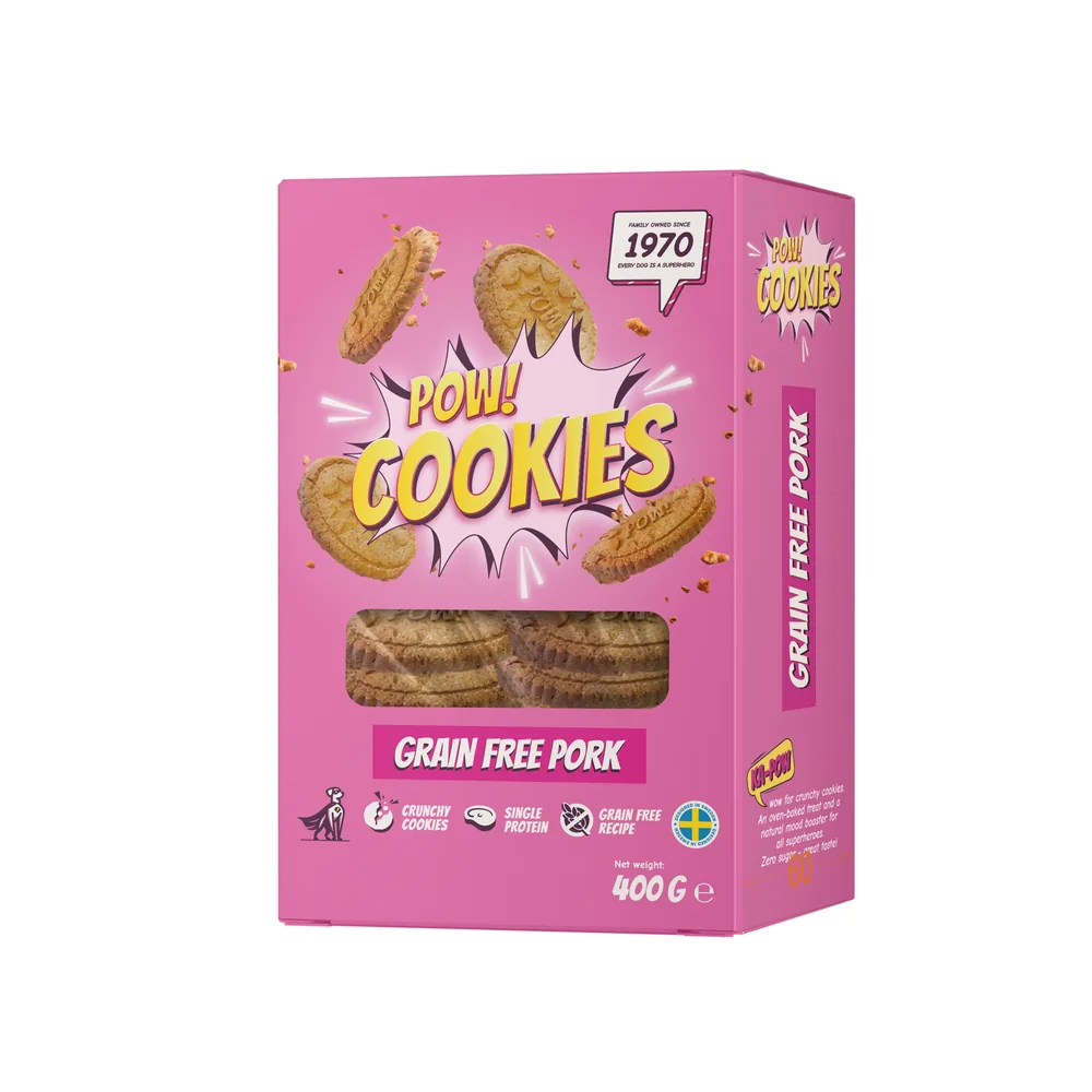 POW! Cookie Grain free Pork 400 g