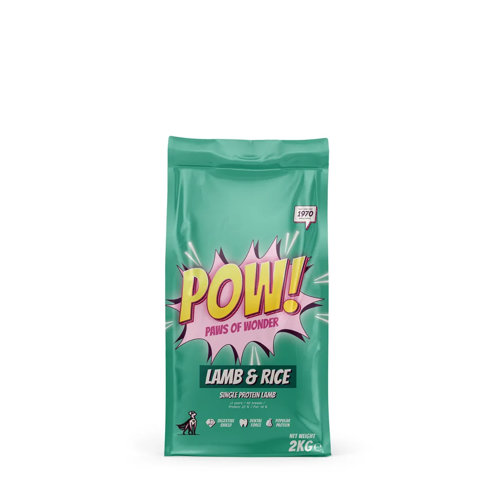 POW! Hund Adult Lamb & Rice 2 kg