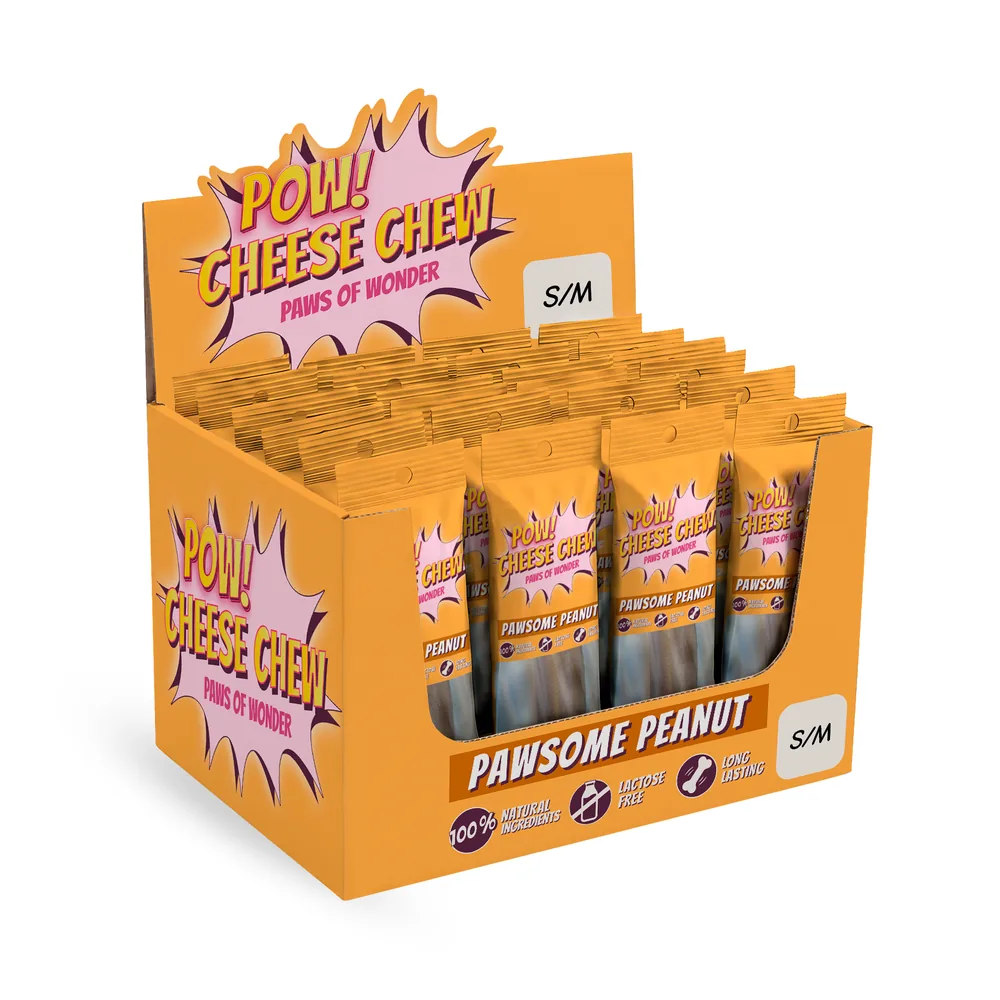 POW Cheese Chew Peanut Butter S/M
