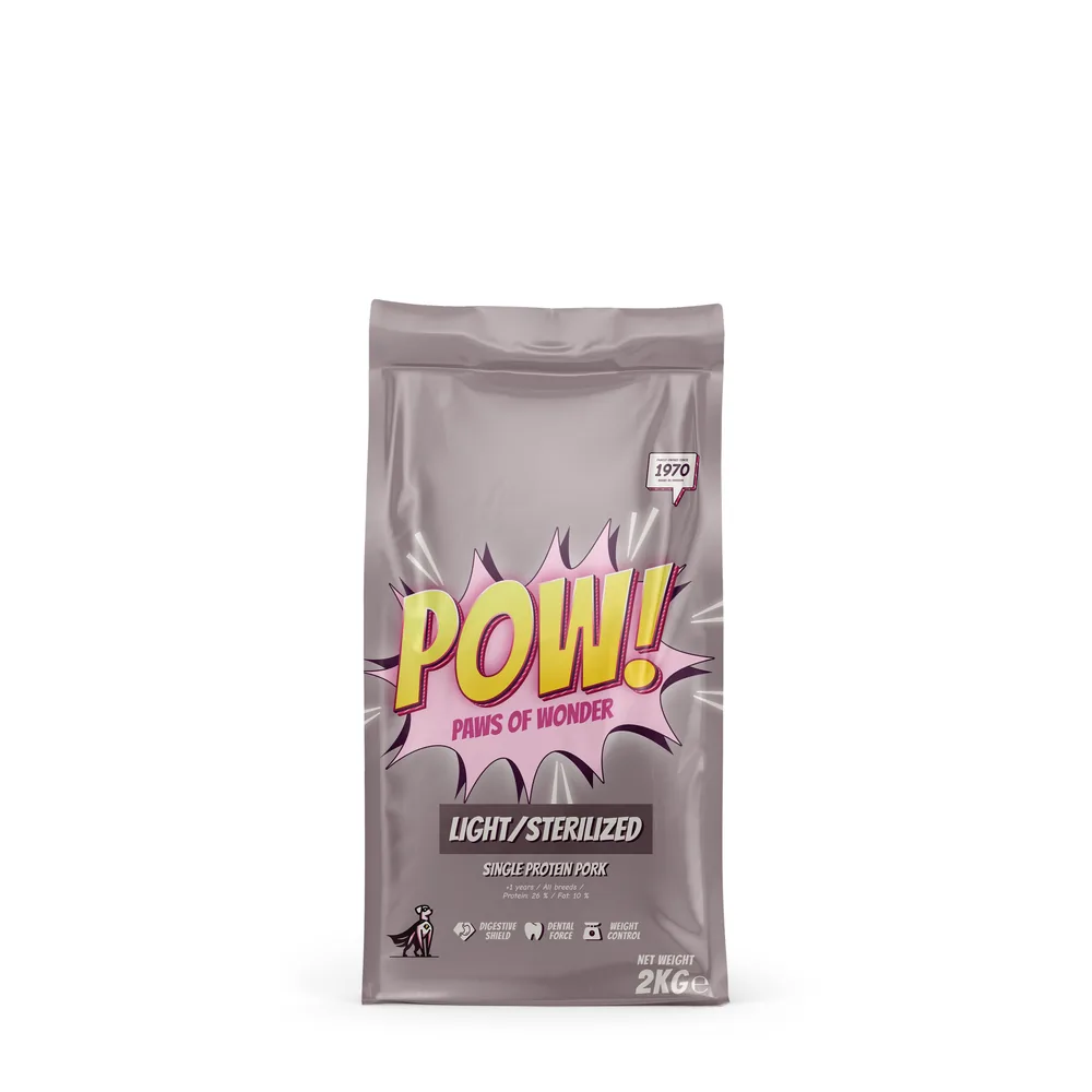 POW! Hund Light/Sterilized 2 kg