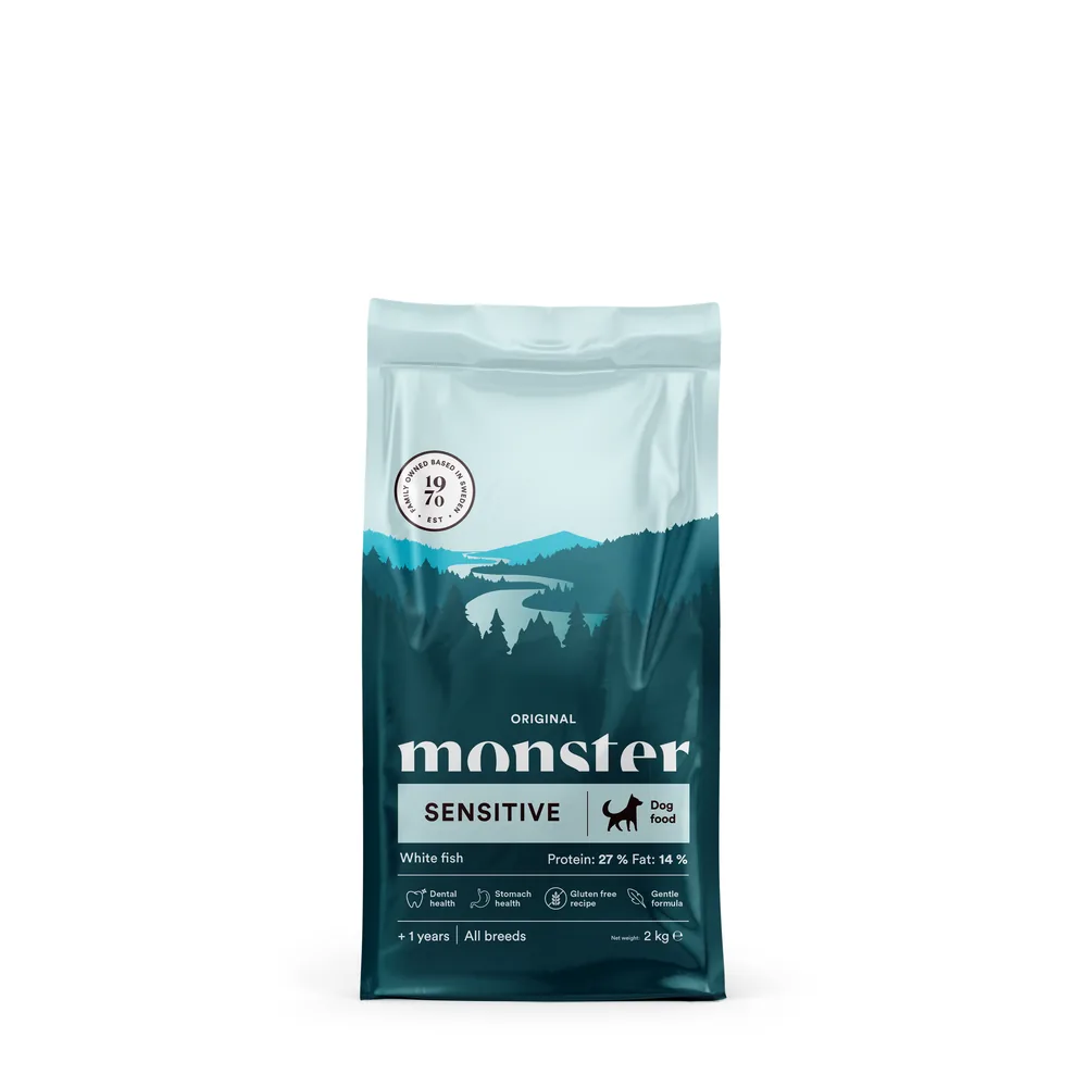 Monster Dog Original sensitive white fish 2 kg