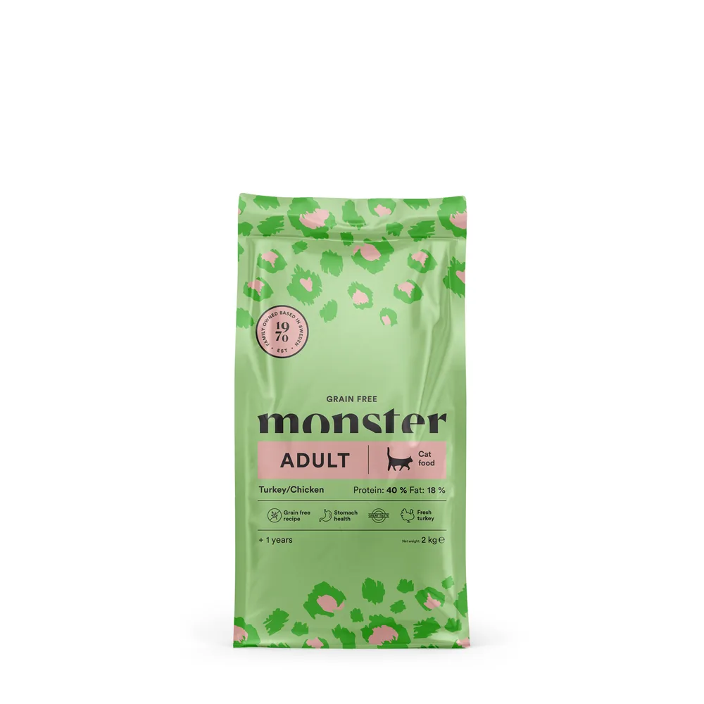 Monster Katt Grain free Adult Turkey/Chicken 2 kg