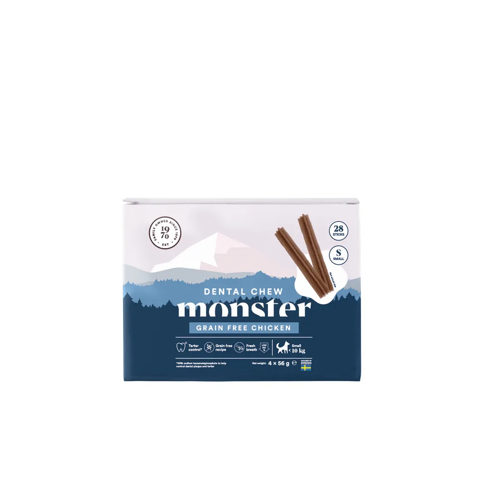 Monster Hund Dental Chew GF Chicken S Month (28st) 224 g