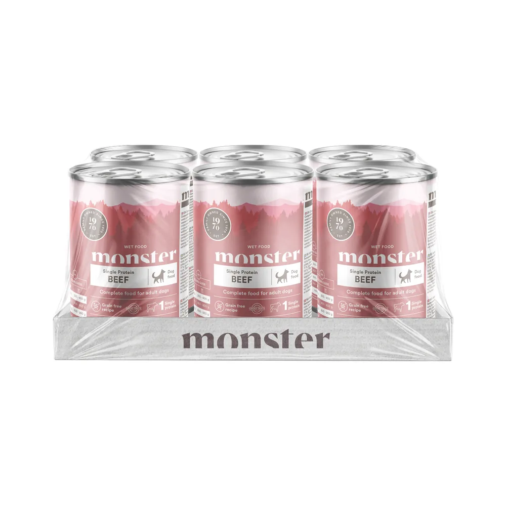 MONSTER DOG S.P. BEEF BURK 400 G