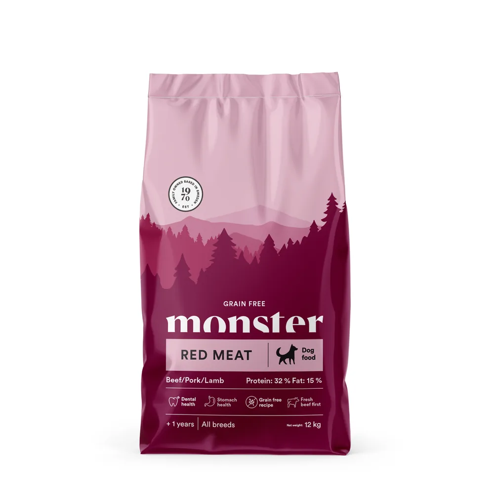 Monster Dog GF Adult Red Meat 12 kg