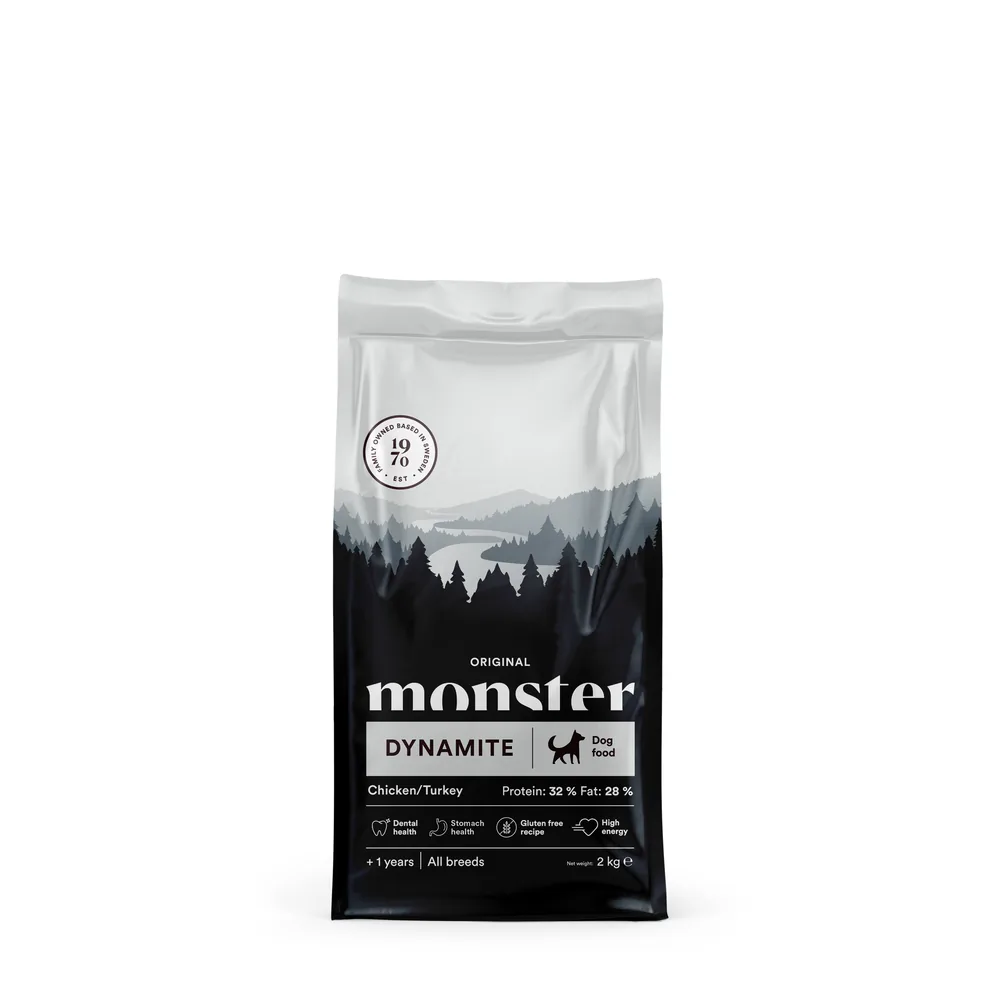 Monster Hund Original Dynamite Chicken/Turkey 2 kg