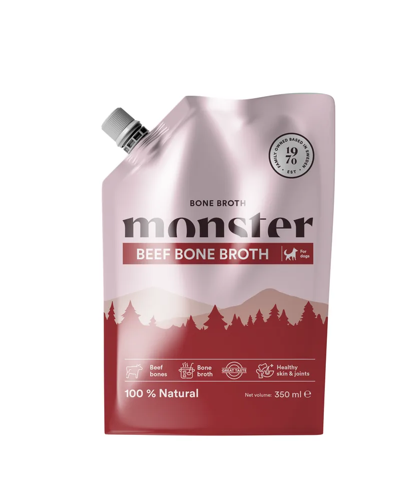 Monster Hund Bone Broth Beef 350 ml