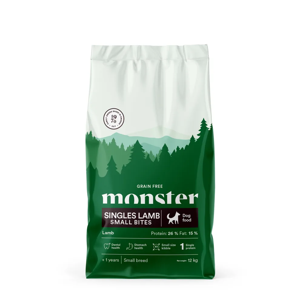 Monster Hund GF Singles Lamb Small Bites 12 kg