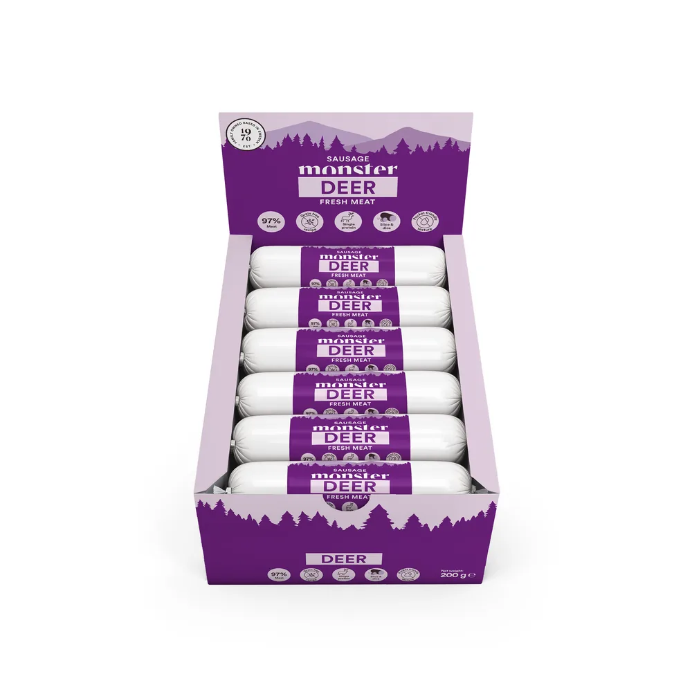 Monster Hund Sausage Deer 200 g