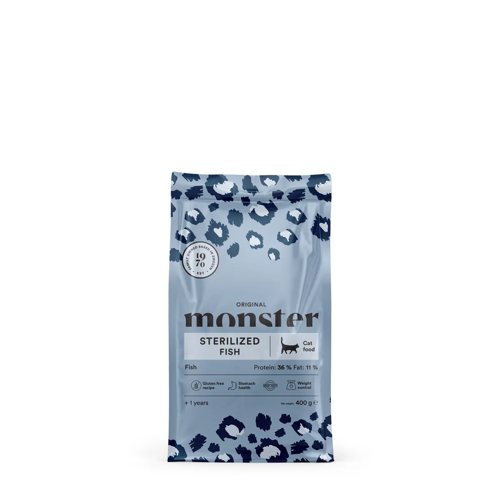 Monster Cat Orig. Sterilized Fish 400g