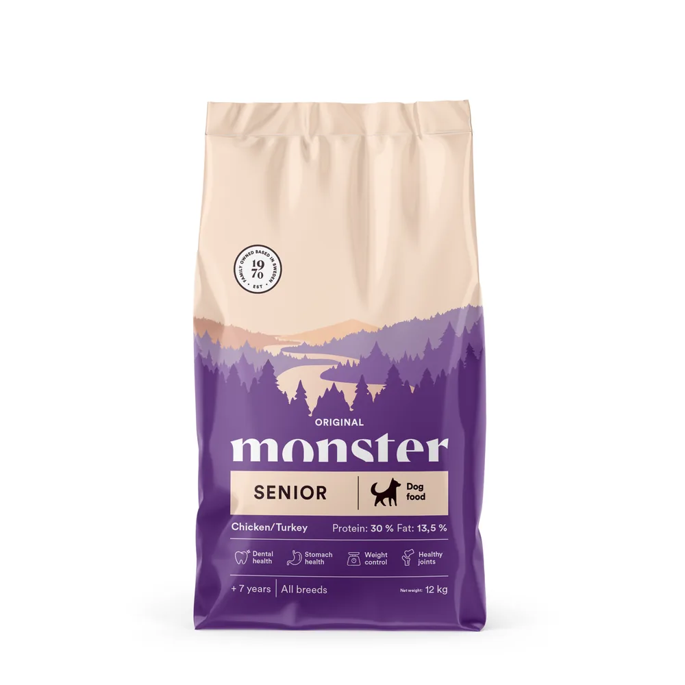 Monster Hund Original Senior Chick/Turkey 12 kg