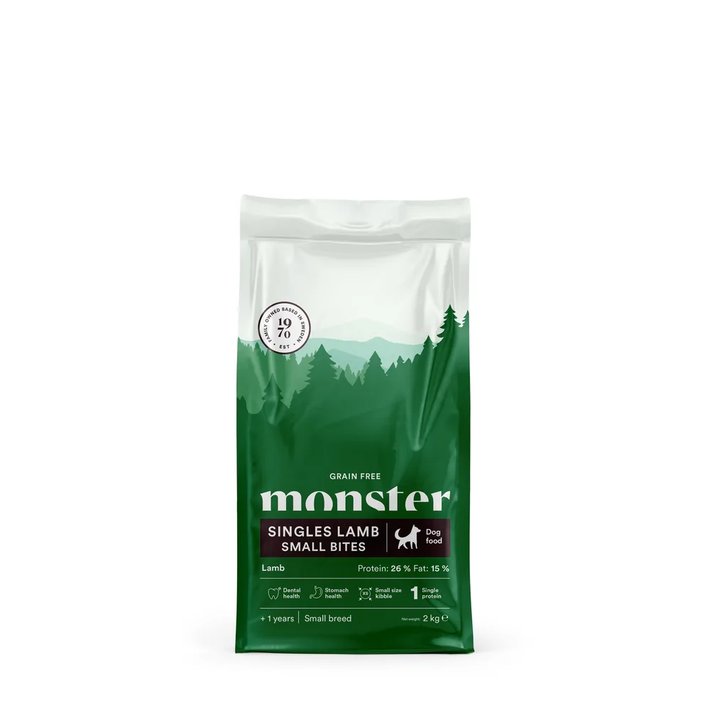 Monster Hund GF Singles Lamb Small Bites 2 kg