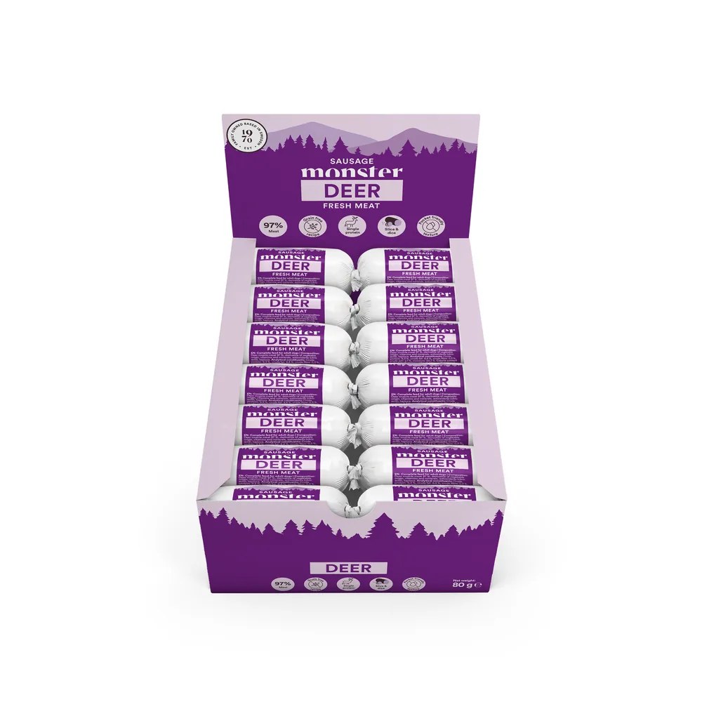 Monster Dog Sausage Deer 80 g