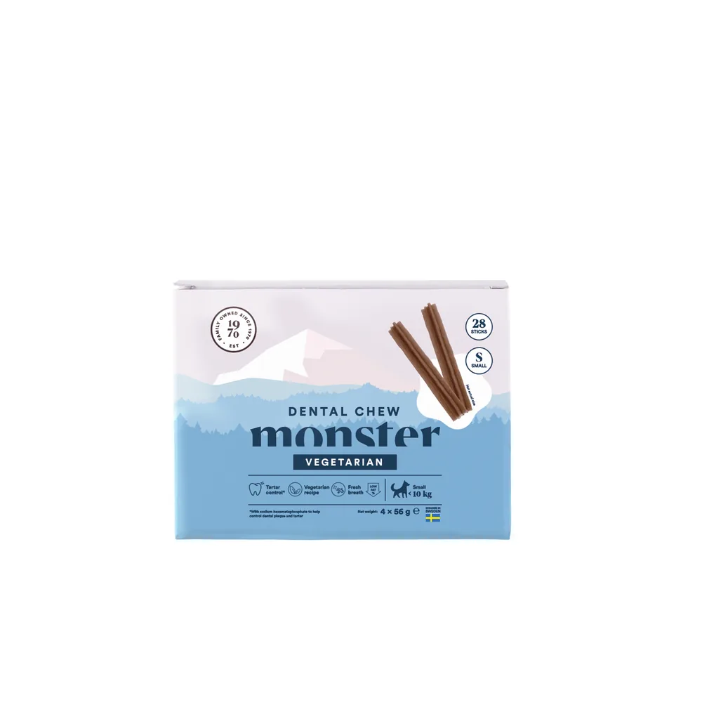 Monster Hund Dental Chew Veg. S Month (28st) 224 g