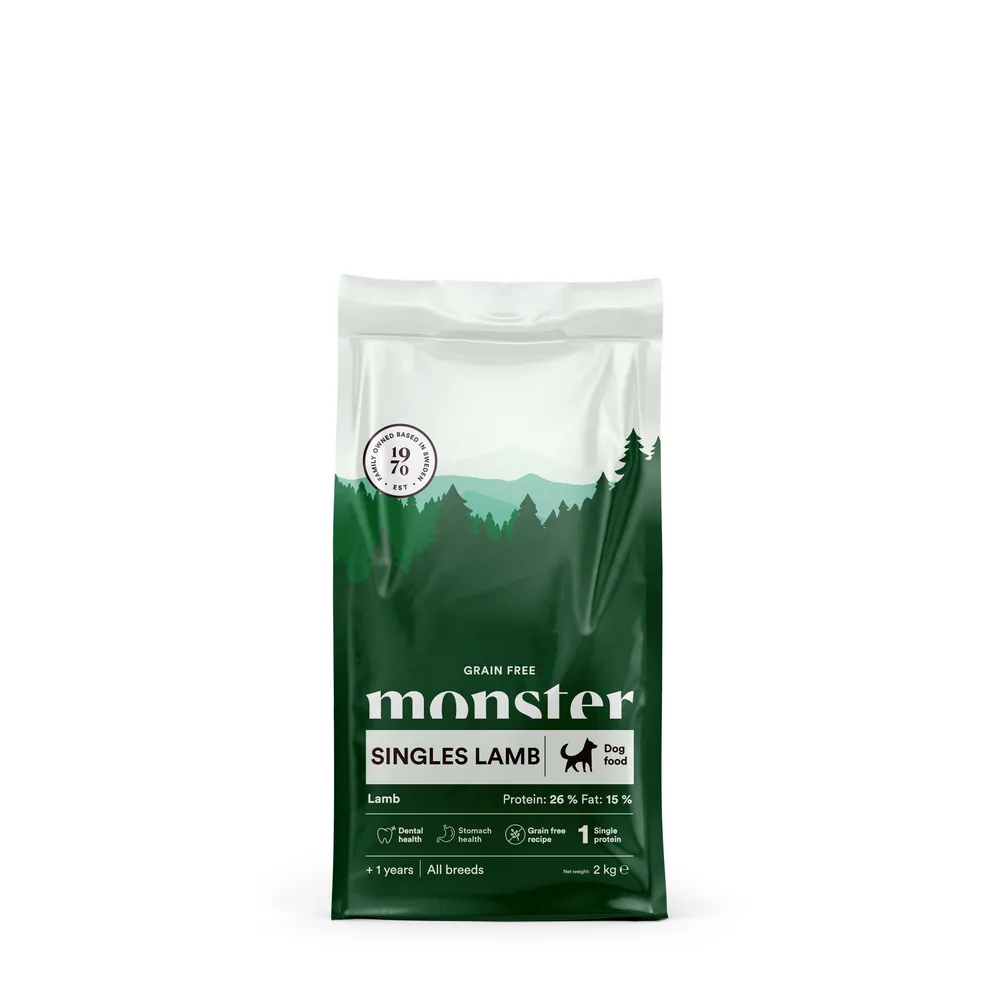 Monster Hund Grain Free Singles Lamb All Breed 2 kg